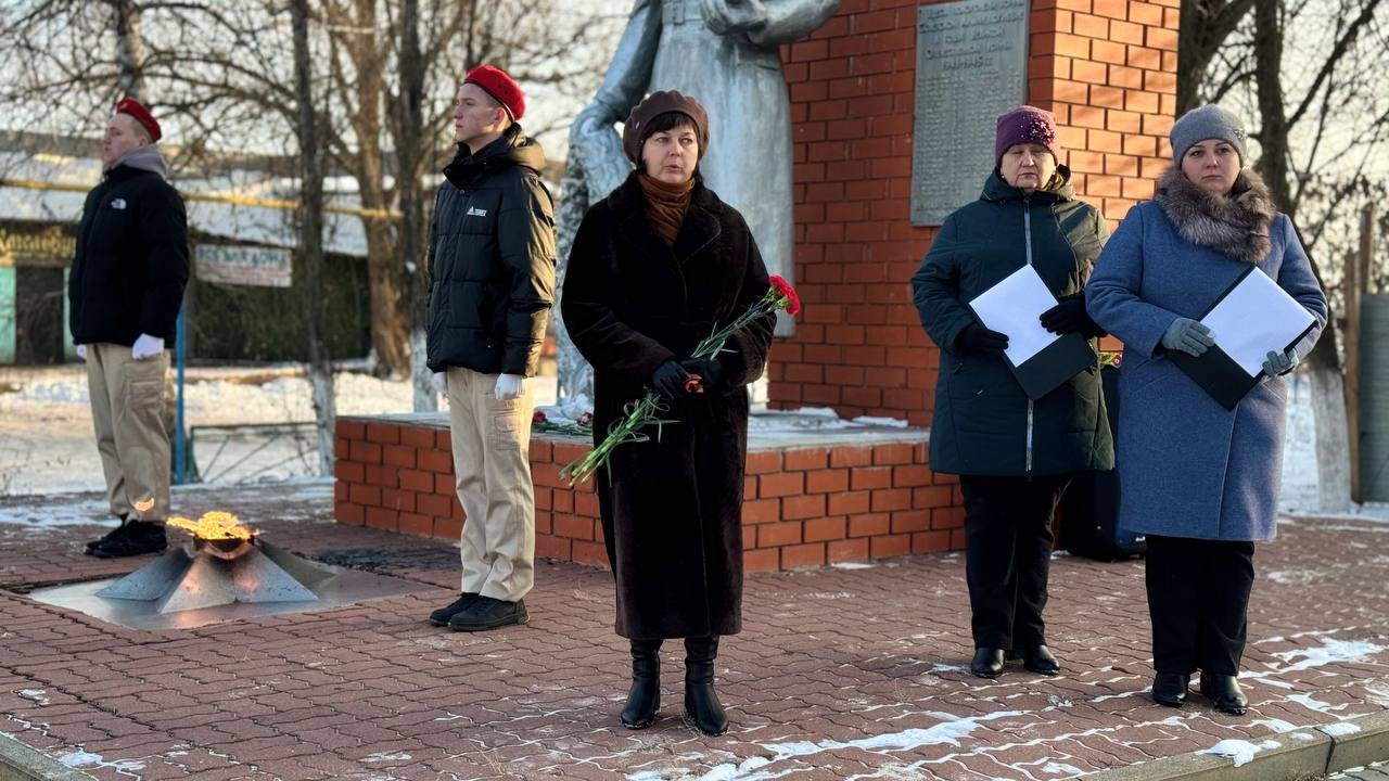 82-я годовщина освобождения села Поповка от немецко-фашистских захватчиковв.